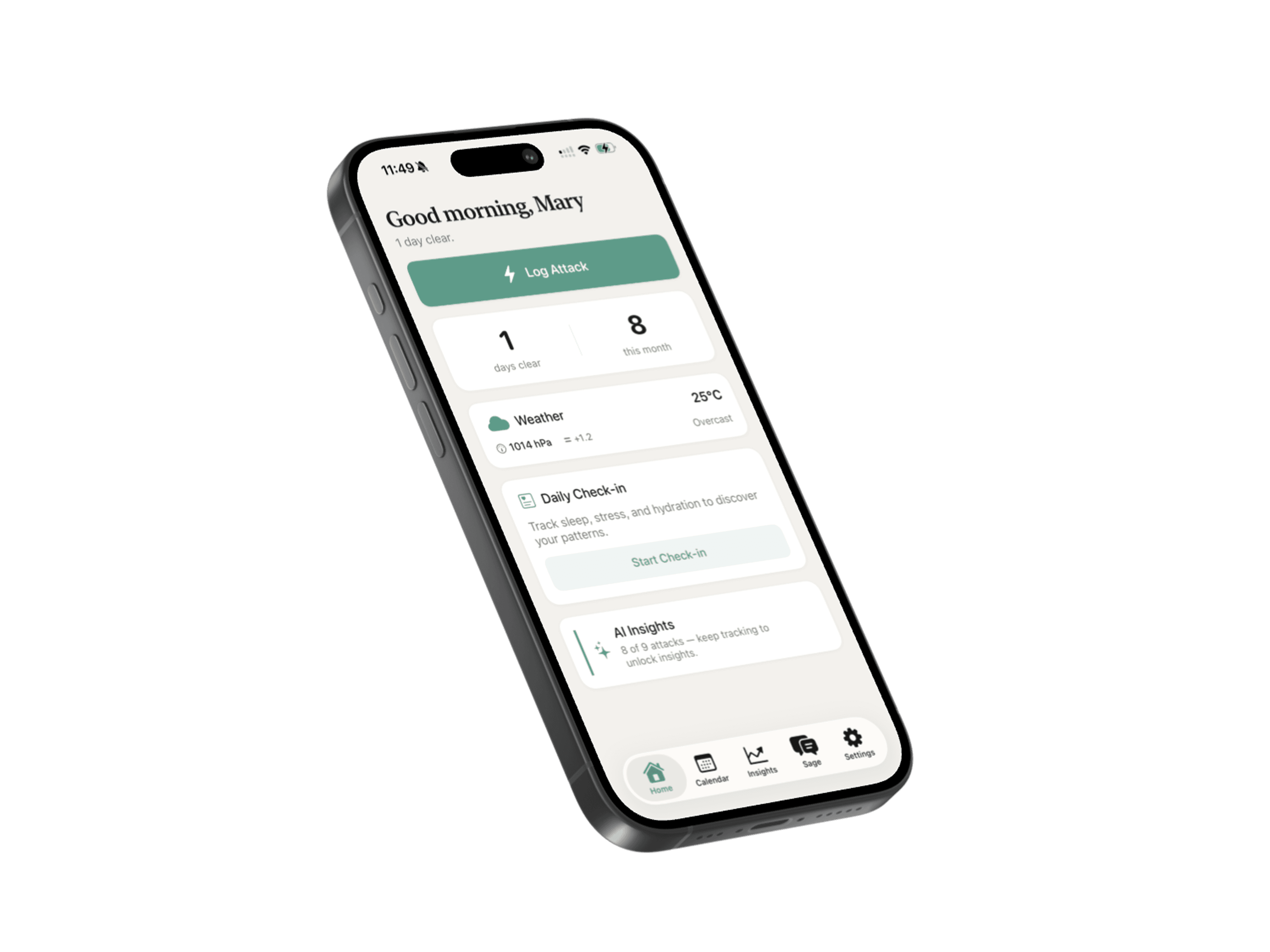 Haven app screenshot